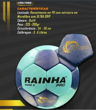 Imagem de Bola Handebol Rainha Pro Tam 2 UltraGripp Importada - Ref 7352