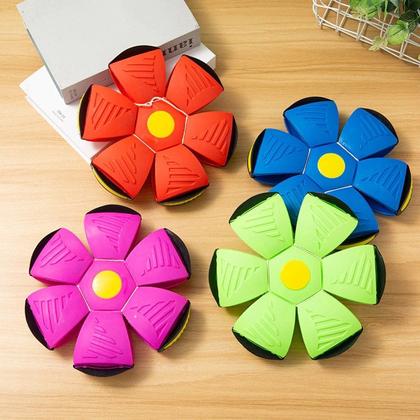 Imagem de Bola Mágica Disco Voador Bola Maluca Bola Voadora Ufo Grande Brinquedo Com Luz Led