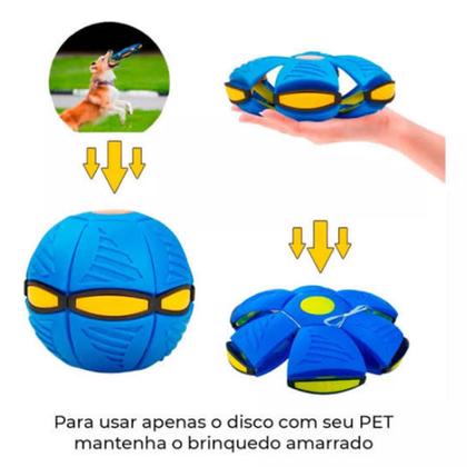 Imagem de Bola Mágica Ufo Voadora Transforma Em Disco Ball Com Led Top