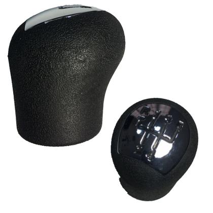 Imagem de Bola Manopla Câmbio Clio Scenic Symbol - Preto Cromado