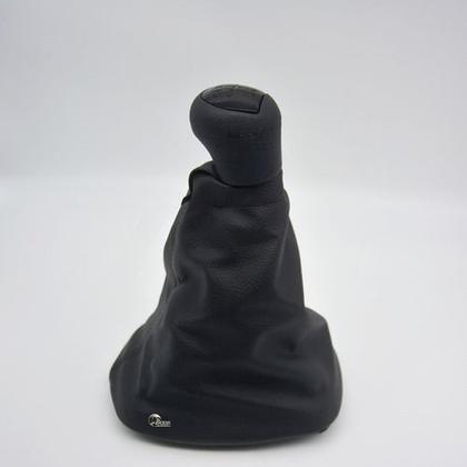 Imagem de Bola Manopla Cambio + Coifa Clio 2000 01 02 03 04 05 06 07 A 2016 Preta C/Base