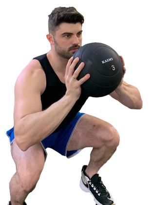 Imagem de Bola Medicine 3Kg Borracha K234