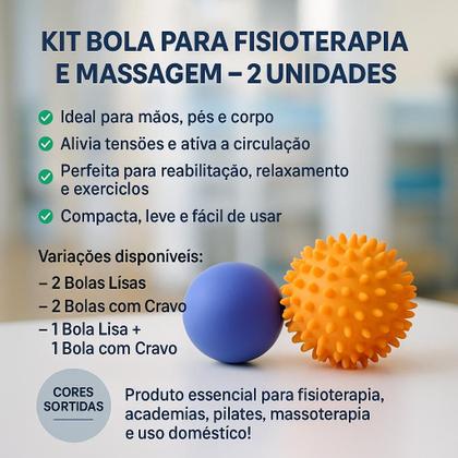Imagem de Bola para Fisioterapia e Massagem 2 Unidades
