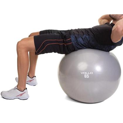 Imagem de Bola Pilates Com Bomba 65cm Vp1035 Vollo
