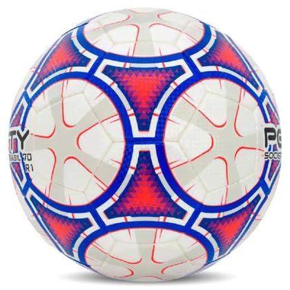 Imagem de Bola Society Penalty Brasil 70 RI XXIII - Branco/Azul
