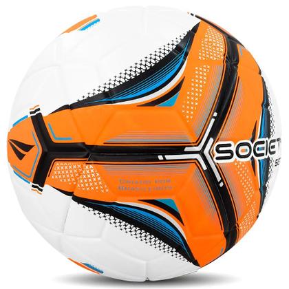 Imagem de Bola Society Penalty Se7e Ultra Fusion XXIV Cor: Branco E Laranja