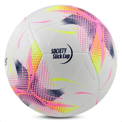 Imagem de Bola Society Topper Cup Amarelo e Rosa