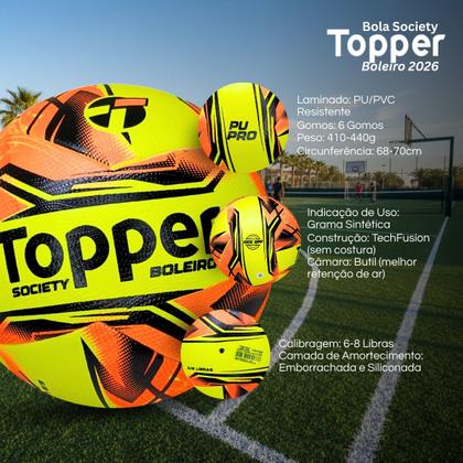 Imagem de Bola Society Topper Nova Boleiro