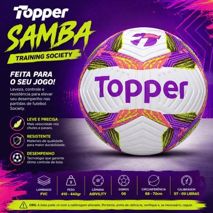 Imagem de Bola society topper samba training sintética