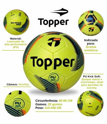 Imagem de Bola society topper sintética pro