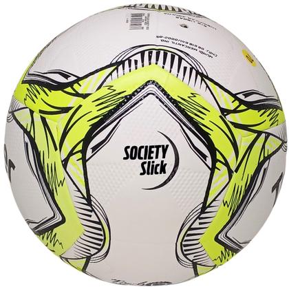 Imagem de Bola Society Topper Slick Amarela + Bomba De Ar
