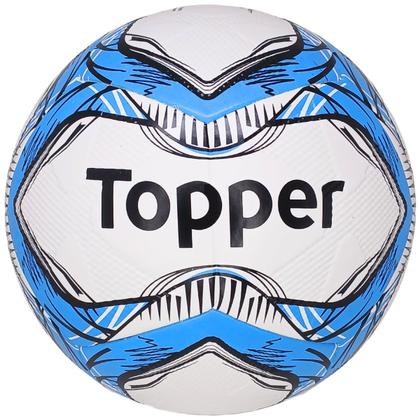 Imagem de Bola Society Topper Slick Azul + Bomba de Ar