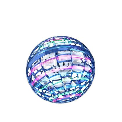 Imagem de Bola Spinner Voadora Led Divertido Boomerang Drone Azul