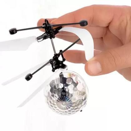 Imagem de Bola Voadora Drone Infantil Com Sensor E Luzes Recarregável