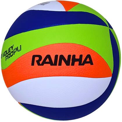 Imagem de Bola Volei Beach Rainha PRO com Bomba de Ar kagiva