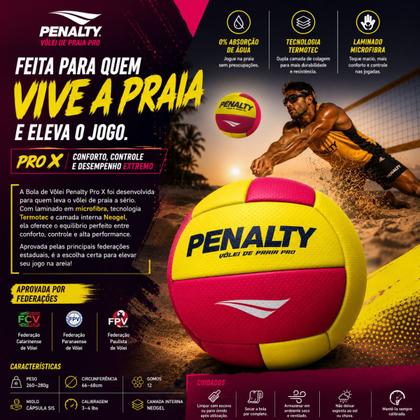 Imagem de Bola Vôlei de Praia Penalty Pro X