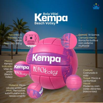 Imagem de Bola Vôlei Kempa Beach Volley