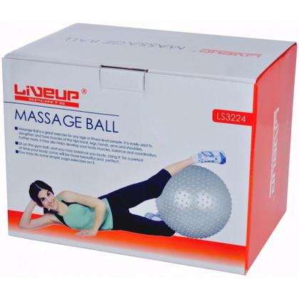 Imagem de Bola Yogine 65 Cm Massagem Ball Fitball Liveup Pilates Liveup Sports