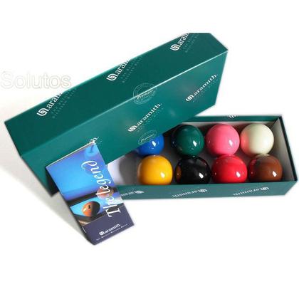 Imagem de Bolas 54mm Snooker Belga Premier- JG c/ 8 bolas - ARAMITH