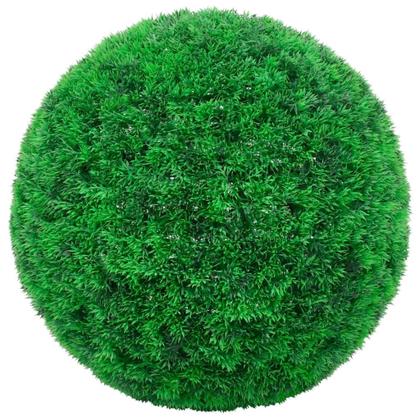 Imagem de Bolas Artificiales de Boj vidaXL Paquete de 2 de 45 cm Verde Polietileno