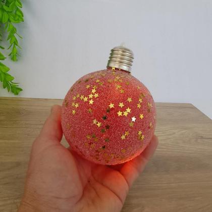 Bolas de natal com led - Carmella Presentes Imagem de Bolas de natal com led