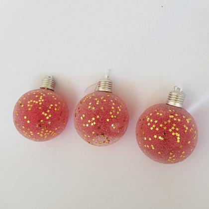 Bolas de natal com led - Carmella Presentes Imagem de Bolas de natal com led