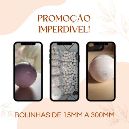 Imagem de Bolas Eps Em Isopor Ocas 125mm Para Artesanato