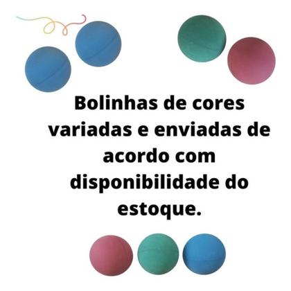 Imagem de Bolas N3 de Frescobol ou Tacobol Sinta a Emoção do Jogo c/Precisão e Diversão Kit c/3 Unidades