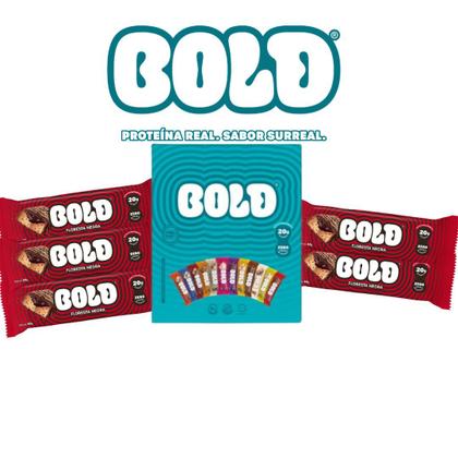 Imagem de Bold Bar Barra De 20g De Proteína 5 Unidades Barrinha Bold Snacks