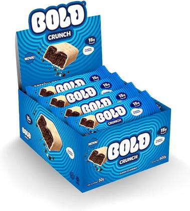 Imagem de BOLD CRUNCH - Lanche Proteico - Caixa com 12 Unidades