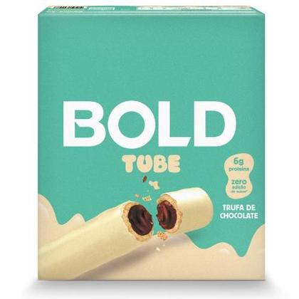 Imagem de Bold Tube Barrinha Proteica Bold Bar 40G Kit com 3 Unidades - Trufa de Chocolate