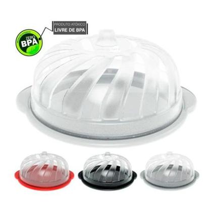 Imagem de Boleira Com Tampa Gourmet - Branca - Fullcommerce