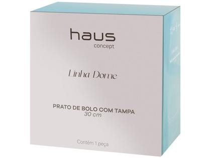 Boleira de Vidro com Tampa Haus Concept Dome 30cm Imagem de Boleira de Vidro com Tampa Haus Concept Dome 30cm