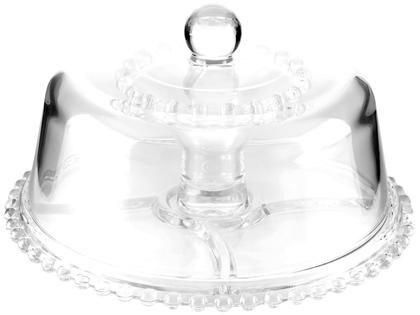 Boleira de Vidro com Tampa Haus Concept Dome 30cm Imagem de Boleira de Vidro com Tampa Haus Concept Dome 30cm