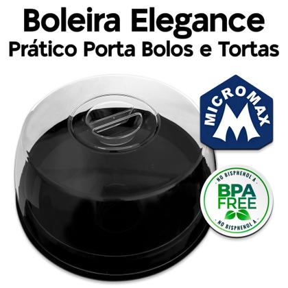 Imagem de Boleira Grande Porta Bolo e Torta Forma Suporte para Bolo com Tampa Transparente