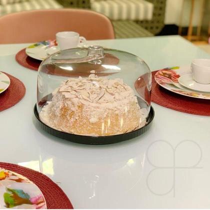 Imagem de Boleira Multiuso Redonda Serve Tudo C/ Tampa Diamond 16,5Cm