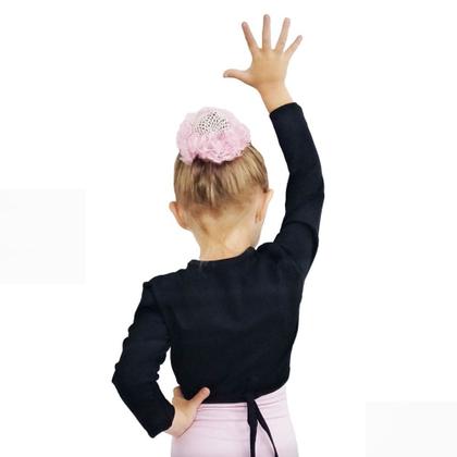 Imagem de Bolero Ballet Casaquinho Ritmus Transpassado Poliamida Infantil