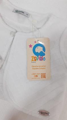 Imagem de Bolero Casaquinho Plush Luxo Bebê Menina Branco Zafielo 501