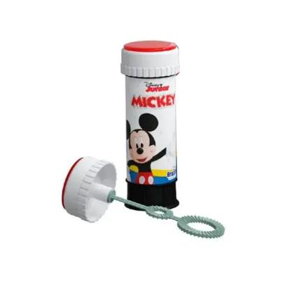 Imagem de Bolha De Sabão Mickey Mouse Disney 24u Lembrancinha C/ Jogo