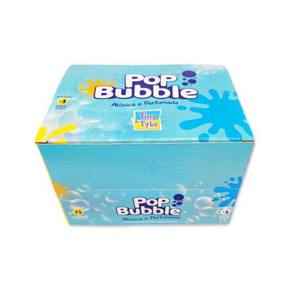 Imagem de Bolha de sabão Pop Bubble com 12 unidades, infantil, atóxica e perfumada