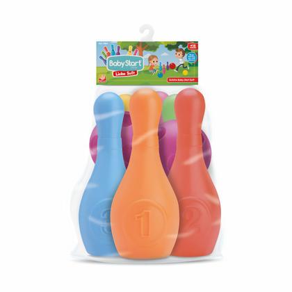 Imagem de Boliche Infantil Baby Start Soft Pinos em Vinil - Silmar