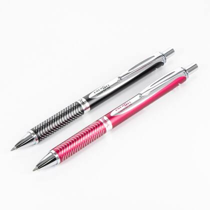 Bolígrafo de Tinta de Gel Pentel Energel Alloy Retráctil 0.7 mm