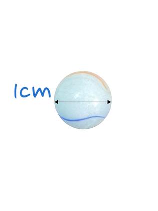 Imagem de Bolinha Bola De Gude de Leite mini gude leitosinha- Kit 150u
