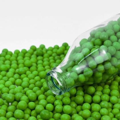 Imagem de Bolinha de Açucar Confeito Festa Maçã Verde 500g - Kuky