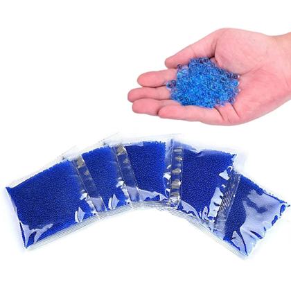 Imagem de Bolinhas de Gel Orbeez Azul 5 Mil Bolinha Gel Brinquedo Orbeez ou Decoração Cor Azul