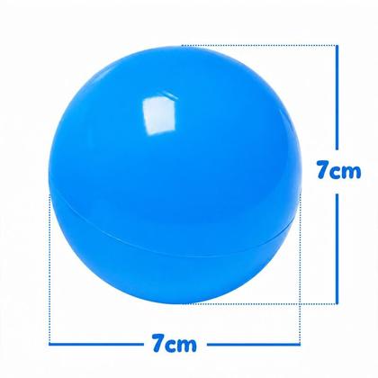 Imagem de Bolinhas Para Piscina Infantil Coloridas Alto Brilho Não Amassam 50 unidades