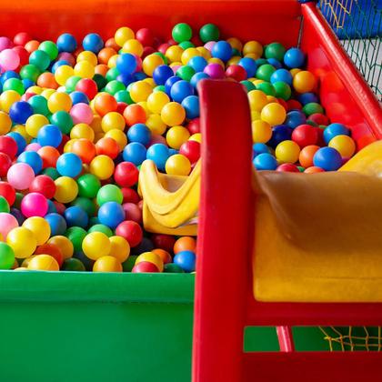 Imagem de Bolinhas Para Piscinas Playground-200 Bolinhas Coloridas 76mm Resistentes com o Melhor Preço