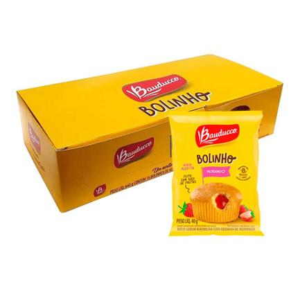 Imagem de Bolinho Bauducco Morango 16 Bolinhos 40g