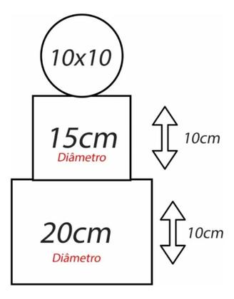 Imagem de Bolo fake chá bebê ovelhinha bege