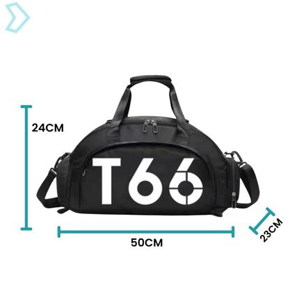 Imagem de Bolsa Academia Esportiva Mala Viagem Mochila Transversal Fitness Treino Feminina Masculina Unissex